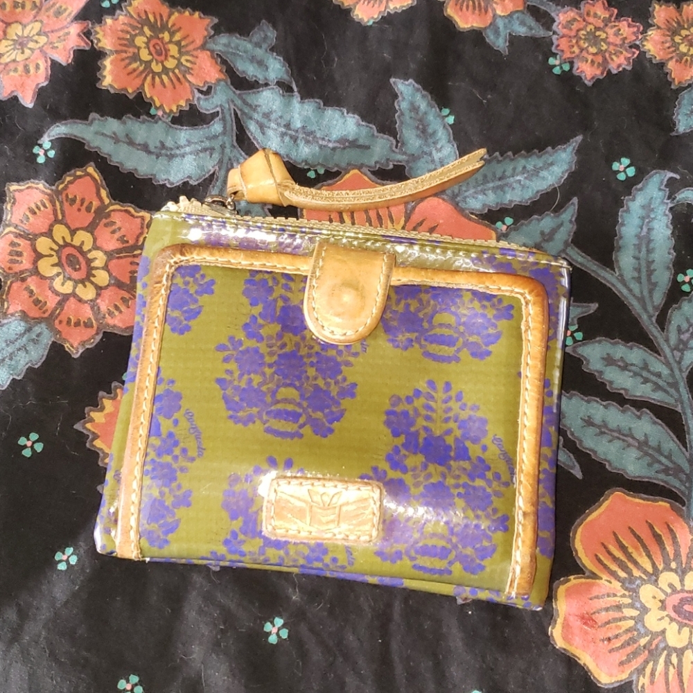 Consuela Slim Wallet in "Olive"